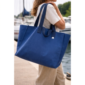 Islander Utility Tote -  Navy Shoulder Straps